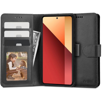 Tech-Protect Wallet Δερματίνης Ανθεκτικό Μαύρο (Redmi Note 13 Pro 4G)