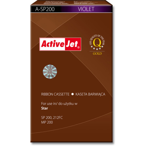 ΜΕΛΑΝΟΤΑΙΝΙΑ ΓΙΑ STAR SP200 SP 300, 311, 312, 316, 317, 320, 342, 349  VIOLET 12.7mmx3m