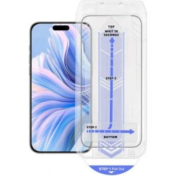 Vivid Full Face Tempered Glass Μαύρο (iPhone 17 Pro Max / iPhone 16 Pro Max)