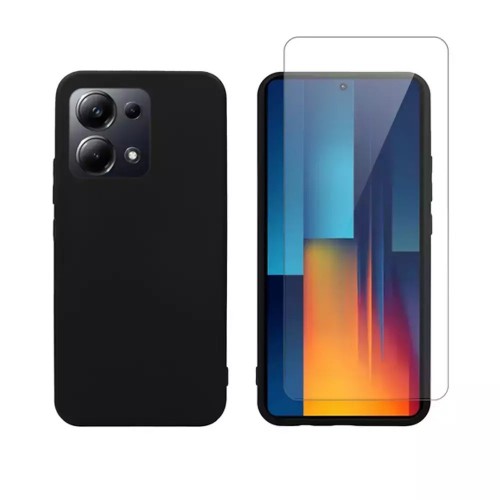 Vivid Προστασία Κάμερας Tempered Glass Μαύρο για το Poco M6 Pro, Note 13 Pro 4G VIMAT359BKGLASSTN